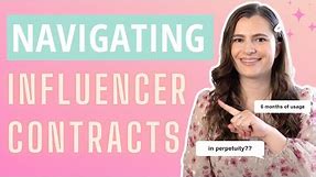 Influencer Contracts 📝 Demystifying Working With Brands + Legal Terms