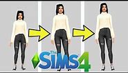 How To Change Height In The Sims 4 | Make Your Sims Taller & Shorter!
