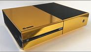 XtremeSkins Gold Xbox One Console Skin Installation and Review