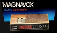 Quirky 1985 Magnavox clock radio teardown & repair
