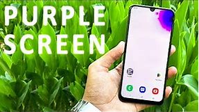 Why Android Amoled Display Turns Purple - REASONS and SOLUTIONS.