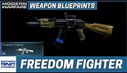 Freedom Fighter AK-47 Weapon Blueprint - Call Of Duty Modern Warfare