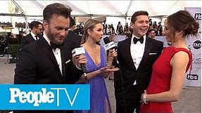 Allen Leech Reveals The Romantic Story Of How He Met His Wife At An EW Party! | PeopleTV
