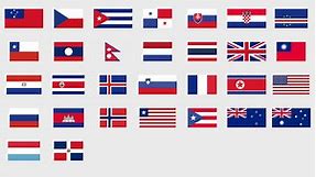 Red, White and Blue Flags - Flag Quiz Game - Seterra