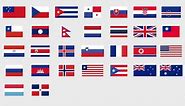 Red, White and Blue Flags - Flag Quiz Game - Seterra