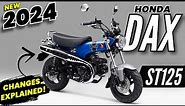 NEW 2024 Honda DAX 125 Motorcycle Released + Changes Explained!