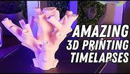 6 AMAZING 3D PRINTING TIMELAPSES - Made using the AnkerMake M5C 3D Printer