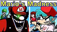 Friday Night Funkin' VS Mario's Madness FULL WEEK + Cutscenes (FNF Mod) (MARIO 85' / MX / Mario.EXE)