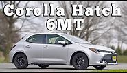 2020 Toyota Corolla Hatchback SE 6MT E210: Regular Car Reviews