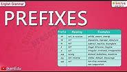 Prefixes | Class 5 English Grammar | iKen