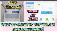 GLOBE AT HOME |HOW TO CHANGE WIFI NAME AND PASSWORD |Easy Tutorial |Leemhia #changepassword #globe
