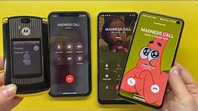 Incoming Call Motorola Razr V8 Gold Vs Samsung Galaxy S10e / Outgoing Call IPhone 11 Vs Vivo Y16