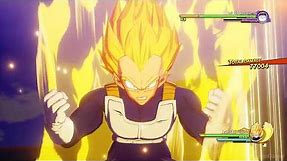 Dragon Ball Z: Kakarot - Vegeta Transforms into a Super Saiyan & Destroys Android 19
