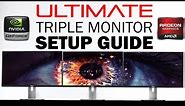 How to Setup Triple/Multiple Monitors
