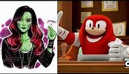 Knuckles Rates ALL Marvel Crushes