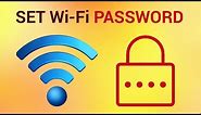 How to set Wifi Password