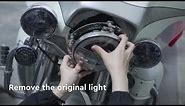 INSTALL - MICTUNING J1 7″ Motorcycle LED Headlight