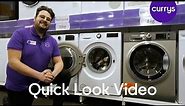 LG AI DD V3 F4V310WNEH 10.5 kg 1400 Spin Washing Machine - White - Quick Look