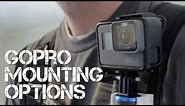 GoPro Mounting Options, Sticks, Clips and Gimbals!