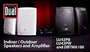 LU43PB and LU43PW Indoor / Outdoor Speakers