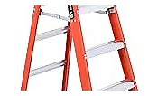 Louisville Ladder 6-Foot Fiberglass Step Ladder, 300-Pound Capacity, FS1506