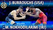 Jordan Burroughs (USA) vs Mohammad Nokhodilarimi (IRI) - Final // world Championships 2022 // 79kg