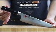 Kasumi Chef's Knife VG10 Review 240mm - Made in Seki Japan