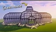 How To Build a Grand VICTORIAN GREENHOUSE in Minecraft Tutorial. ( Minecraft House Tutorial )