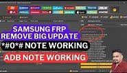 All Samsung Frp Bypass New Tool 2024 || Samsung Frp Unlock Android 11 12 13 Fix Adb Enable