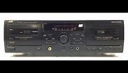 JVC TD W354 Double cassette deck review