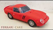 Car Cake Tutorial - Ferrari GTO - How to make a 3D Car Cake