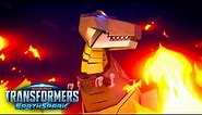 Transformers: EarthSpark | Grimlock Unleashed | Compilation | Animation | Transformers Official