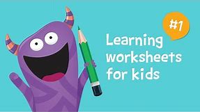 Learning worksheets for kids | Kids Academy #1
