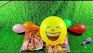 Blow Up And Popping Fun With Smiley Emojis-Shaped BALLOONS | Colorful Smiley Face BALLOON