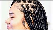 HOW TO INSTALL INDIVIDUAL CROCHET LOCS ON FINE/SILKY HAIR