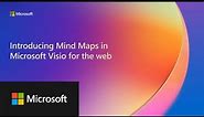 Introducing mind maps in Microsoft Visio for the web