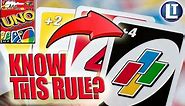 UNO / The ONE RULE You NEVER Knew About!