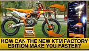 Can the 2024 KTM 450 SX-F Factory Edition Make You Faster? | First Look