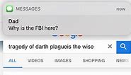 "Why Is the FBI Here?"