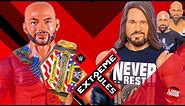 RICOCHET VS AJ STYLES U.S. CHAMPIONSHIP WWE ACTION FIGURE MATCH! WWE EXTREME RULES 2019!