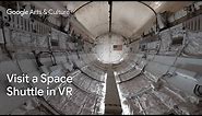 Inside Space SHUTTLE DISCOVERY 360 | Google Arts & Culture