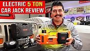 12V Electric Car Jack Kit Review (Vevor 5 Ton, Air Compressor & Portable Hydraulic Jack)