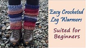 CROCHET: How to Crochet Leg Warmers for Beginners