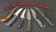 Tactical Fixed Blade Custom Knives: Purpose Built Knives