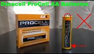 ✅ How To Use Duracell ProCell AA Batteries Review