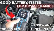 Good battery tester for DIY mechanics Top Don BT-200