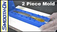How To Make a 2 Piece Silicone Mold of a Knife | Mold Making Tutorial