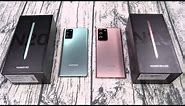 Samsung Galaxy Note 20 5G vs Galaxy Note 20 Ultra 5G