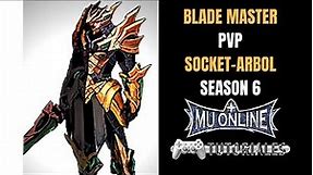 Blade Master PVP Mejores Opciones SOCKET Set Brave Sword Breaker Arbol de Poderes Mu Online 2023