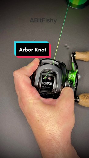 How to Tie an Arbor Knot to a Baitcaster Reel